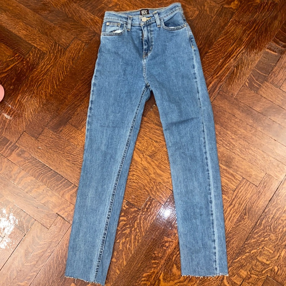 BDG size 24 girlfriend high rise jeans